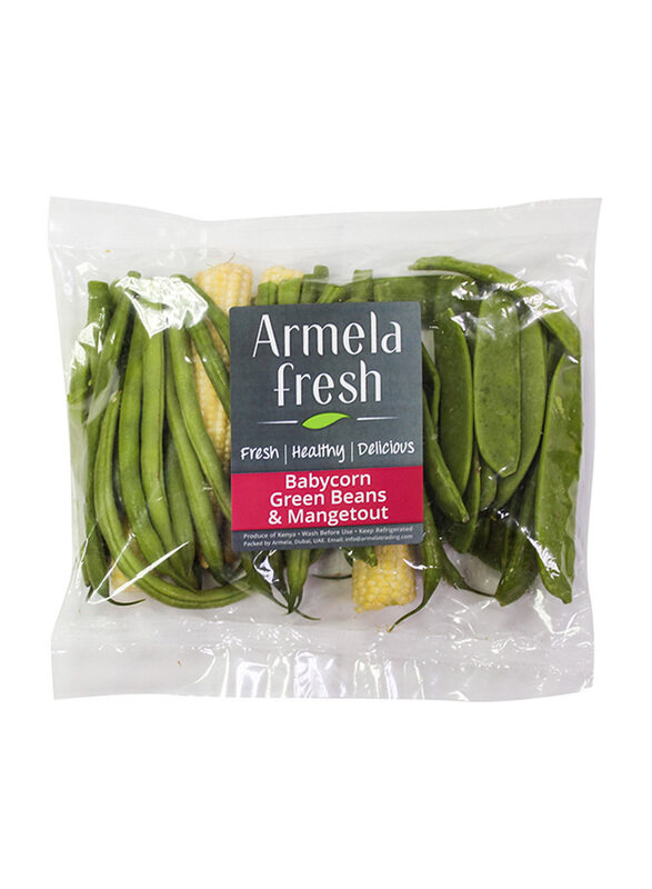 

Armela Baby Corn, Beans & Mangetout UAE, 20g