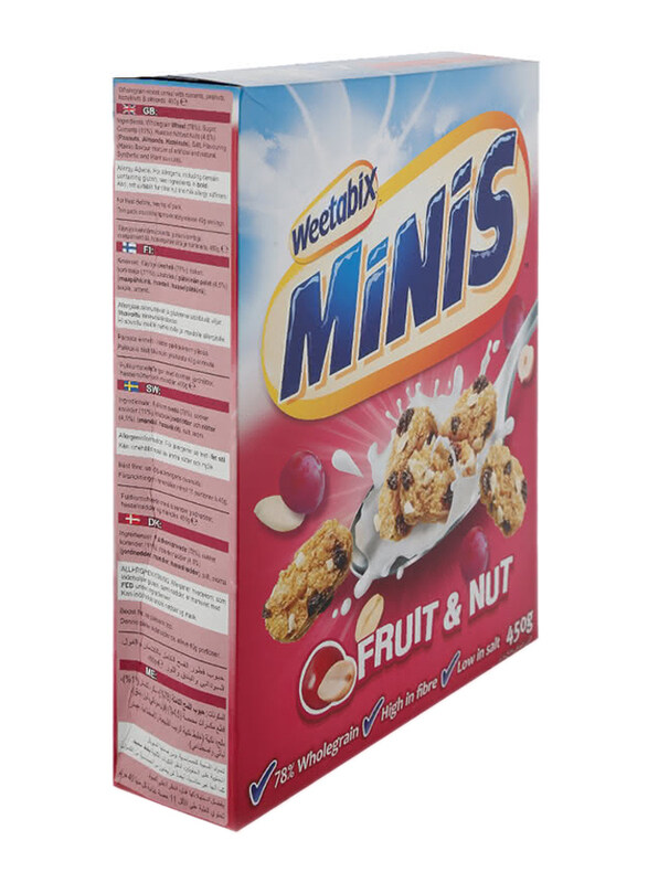 

Weetabix Minis Fruit & Nuts Wholegrain, 450g