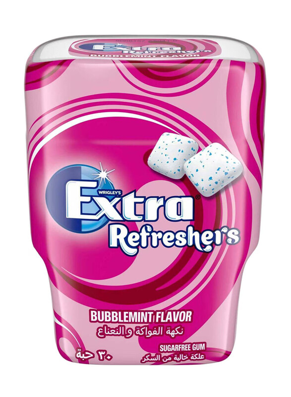 

Wrigley's Extra Refreshers Bubblemint Sugar Free Chewing Gum, 67g