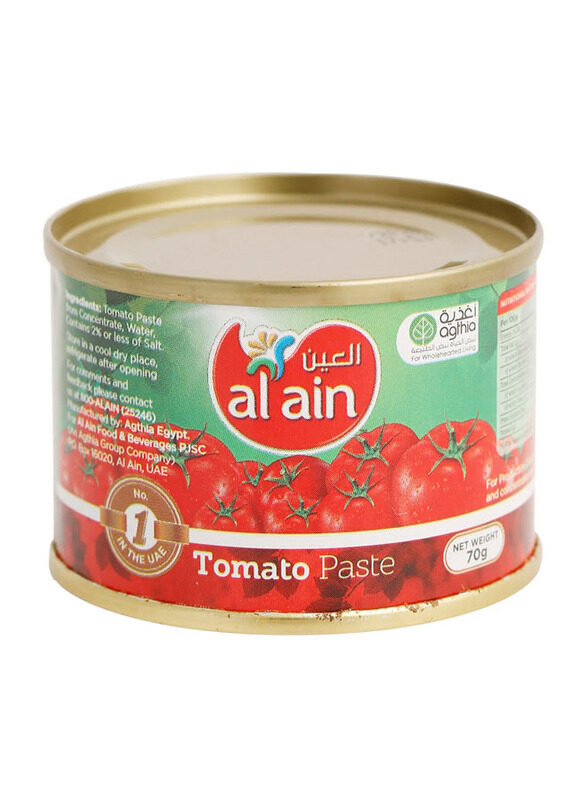 

Al Ain Tomato Paste, 70g