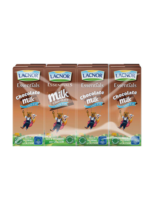 

Lacnor Chocolate Low Fat Milk, 8 Piece x 180ml