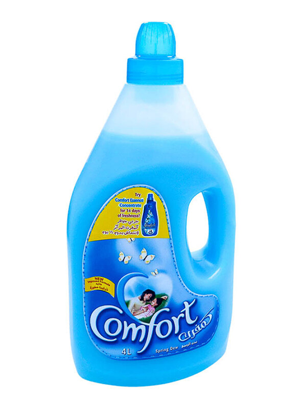 

Comfort Spring Dew Scent Liquid Fabric Conditioner, 4 Liter