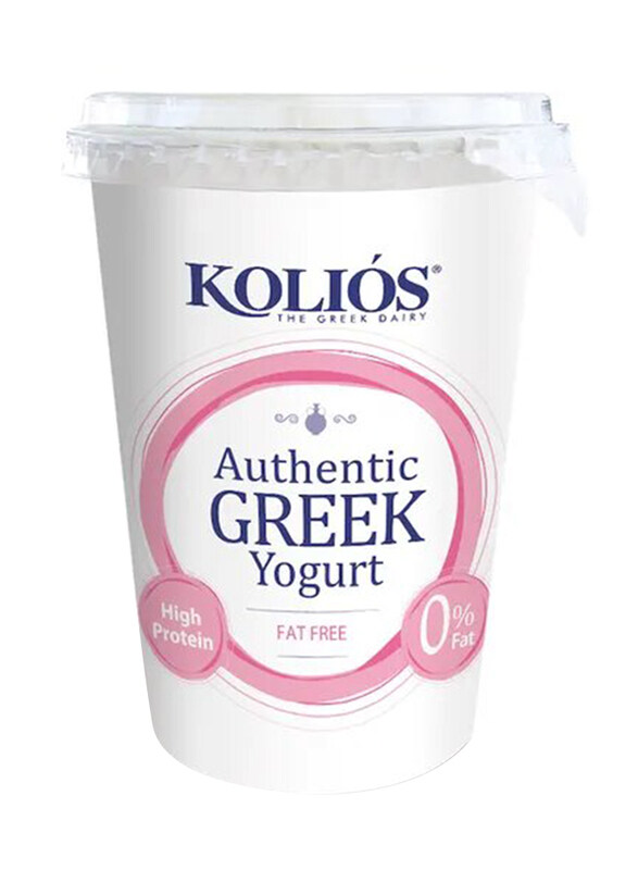 

Kolios 0% Authentic Greek Strained Yogurt, 500g