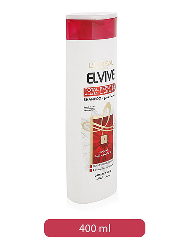 

L'Oréal Paris L'Oreal Paris Elvive Total Repair 5 Repairing Shampoo for All Hair Types, 400ml