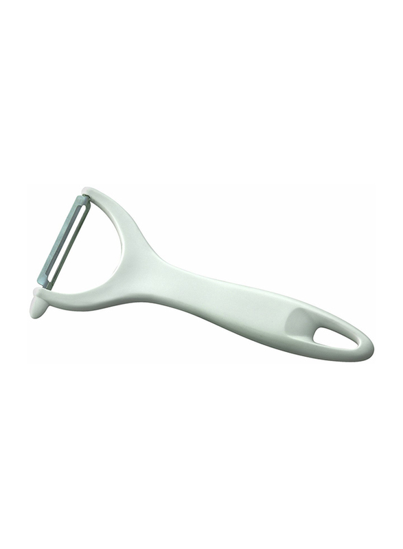 Tescoma 22cm Peeler, White /Silver