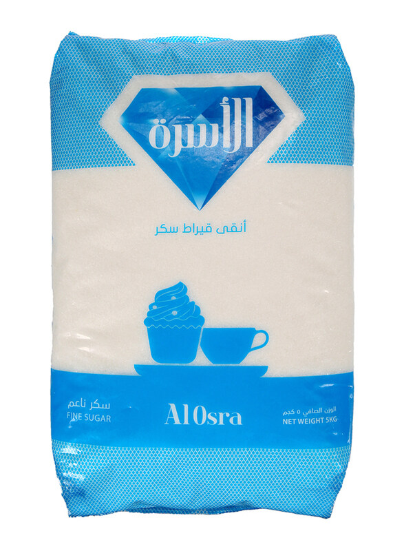 

Al Osra Fine White Sugar, 5 Kg