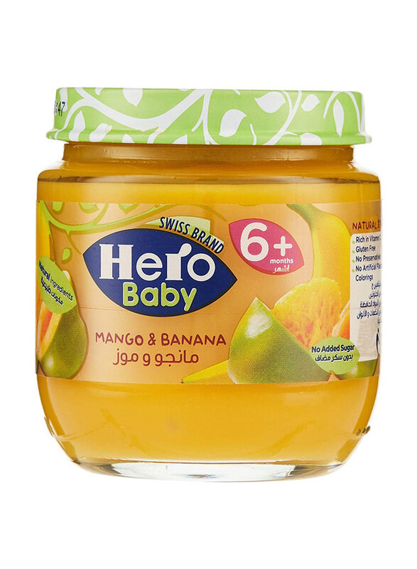 

Hero Baby Mango Banana Jar, 125g