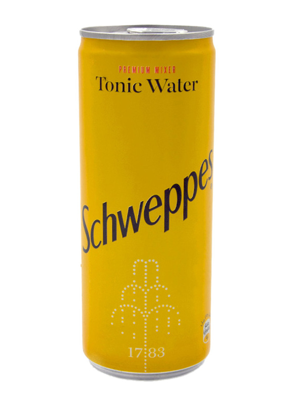 Schweppes Tonic Water Can, 250ml