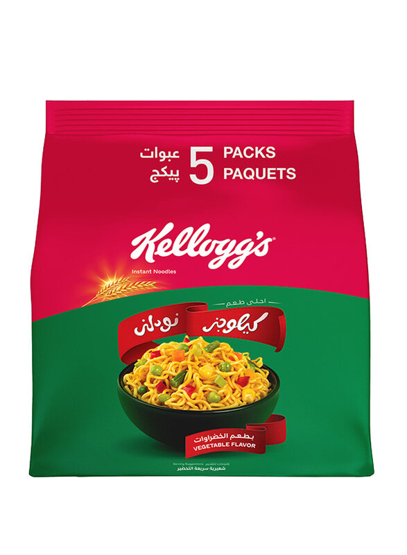 

Kellogg's Vegetable Noodles, 5 x 70g