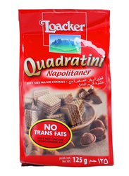 Loacker Quadrating Napolitano Bite Size Wafers Cookies, 125g