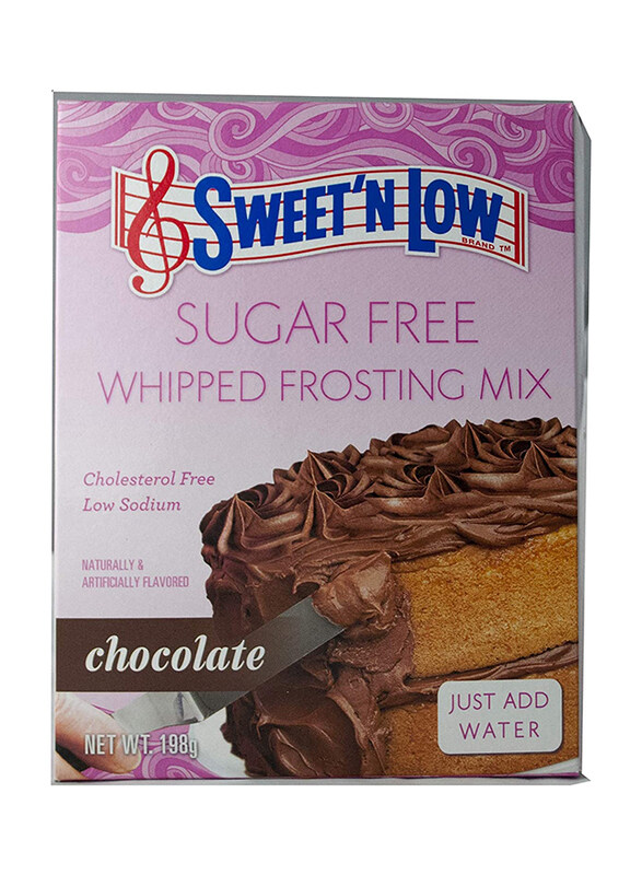 

Sweet N Low Sugar Free Whipped Frosting Mix Chocolate Flavoured, 198g