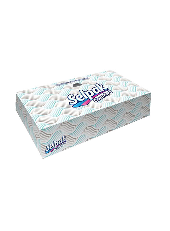 

Selpak Comfort Facial Tissue, 2 Ply, 150 Sheets