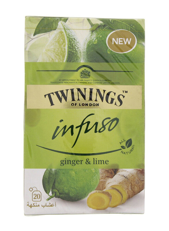 

Twinings Infuso Ginger and Lime Flavoured Tea, 20 Tea Bags