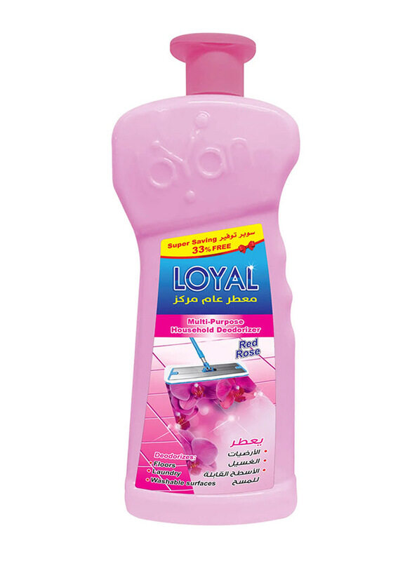 

Loyal Multipurpose Red Rose Scent Liquid Deodorizer, 2100ml