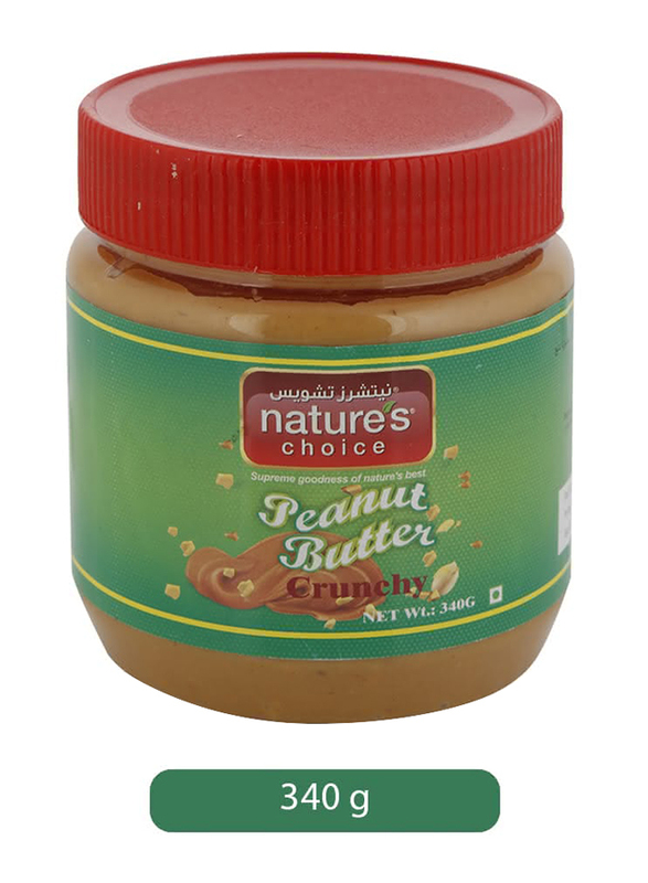 Nature's Choice Crunchy Peanut Butter Spread, 340g
