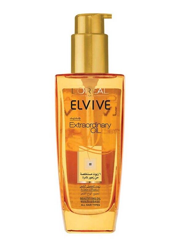 

L'Oréal Paris L'Oreal Paris Elvive Extraordinary Oil Treatment for All Hair Types, 100ml