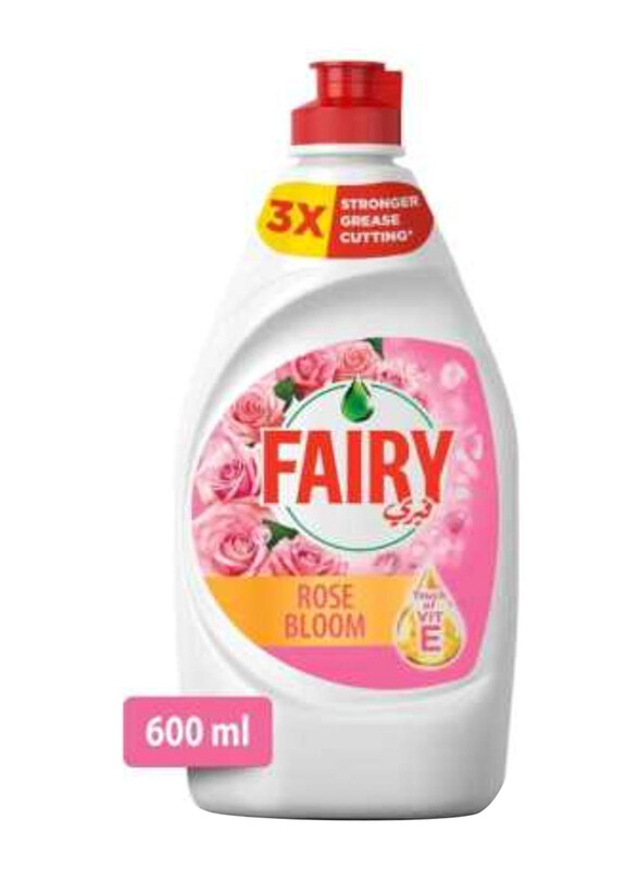 

Fairy Max Plus Rose Bloom Dishwashing Liquid, 600ml