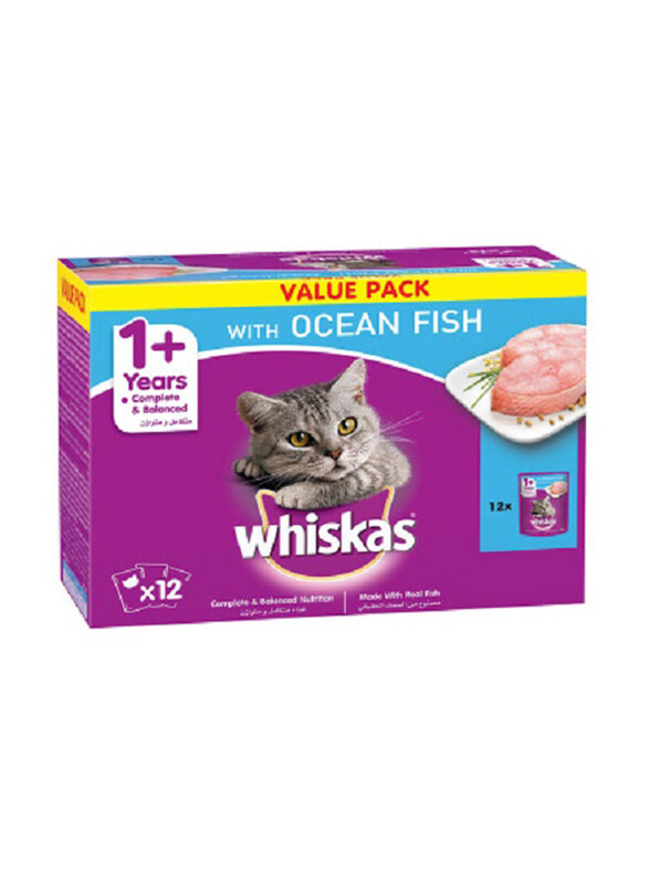 

Whiskas Oceanfish Wet Cat Food, 12 x 80g