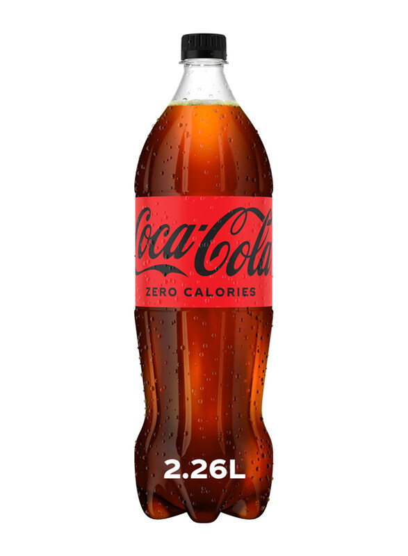 

Coca Cola Zero Calories Carbonated Soft Drink, 2.26L