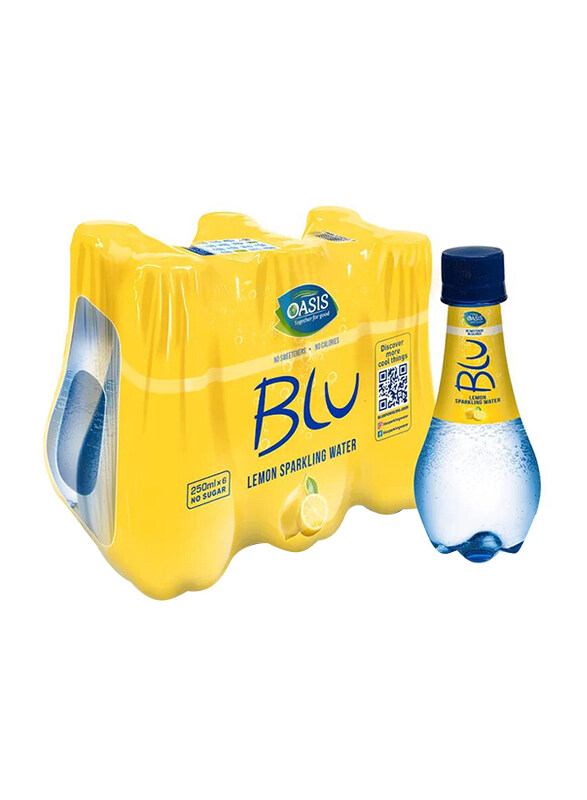 

Blu Plain Sparkling Drinking Water, 6 x 500ml