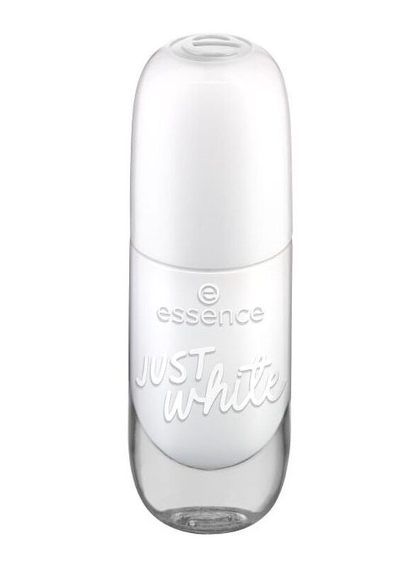 

Essence Gel Nail Colour, 33 Just White, White