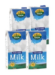 Nada Full Cream Milk, 4 Pieces x 1 Liter