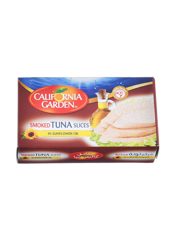 

California Garden Smoked Tuna Slices In Sunflower Oil, 120g