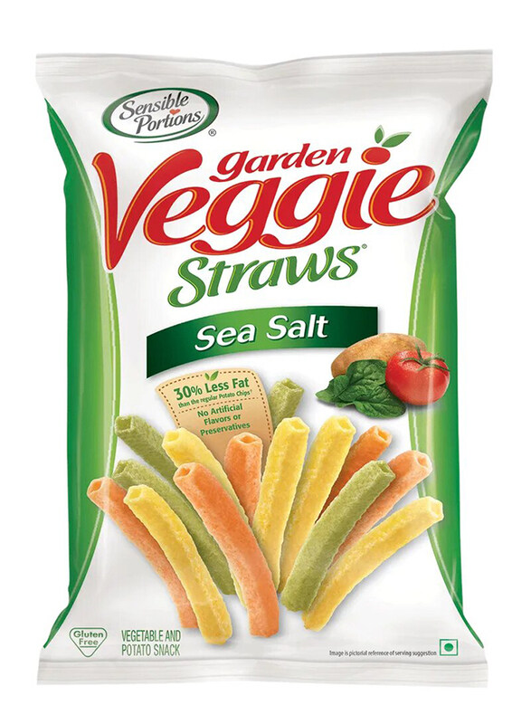 

Sensible Portions Veggie Straws Seasalt, 120g