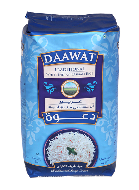 Daawat Traditional Basmati Rice, 2Kg