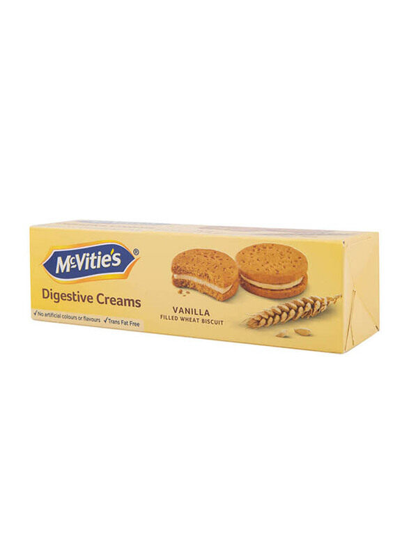 

Mcvities Digestive Vanilla Wheat Biscuit Filled with Vanilla, 100g