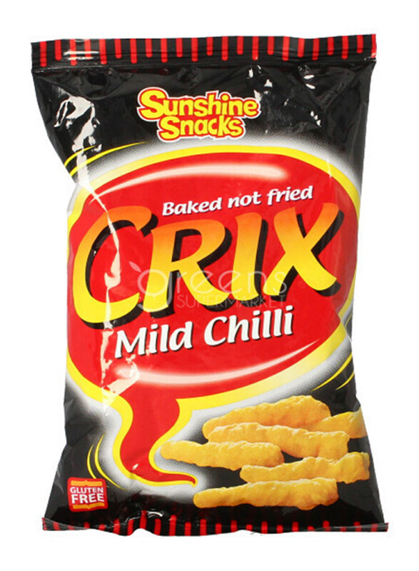 

Sunshine Snacks Crix Mild Chilli Puffed Snacks, 45g