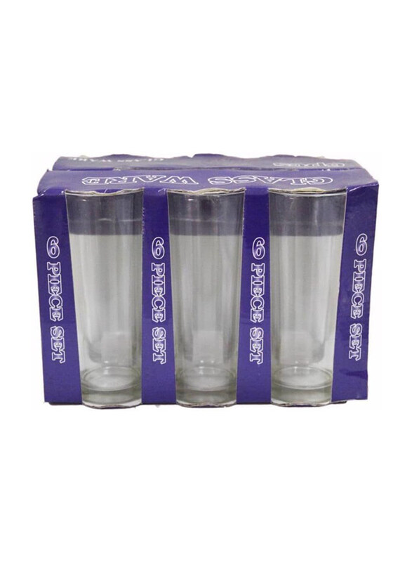 

L.t.r 6-Piece Glass Cup, BOU-FS0048, Clear