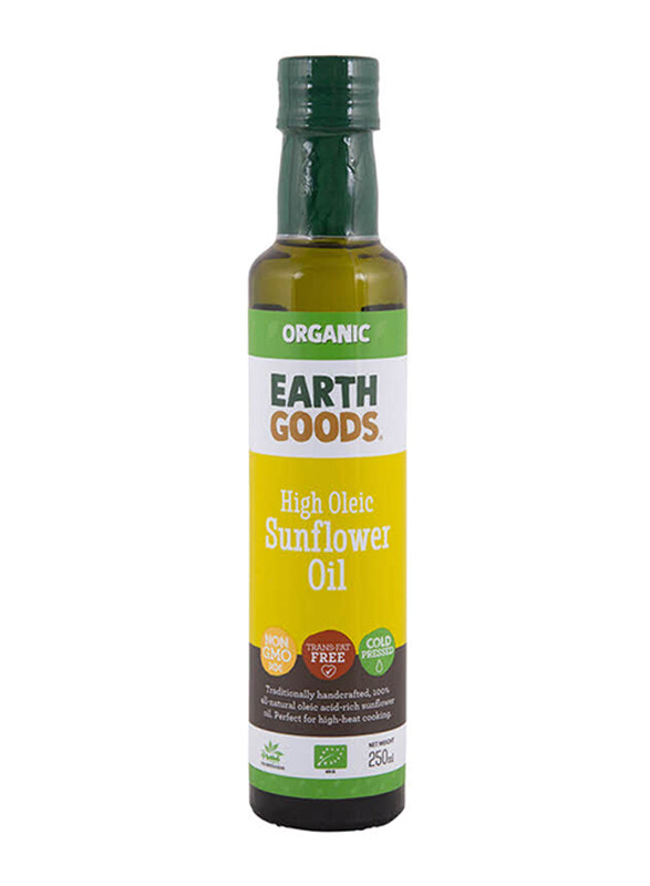 

Earth Goods Organic High Oleic Sunflower Oil, 250ml