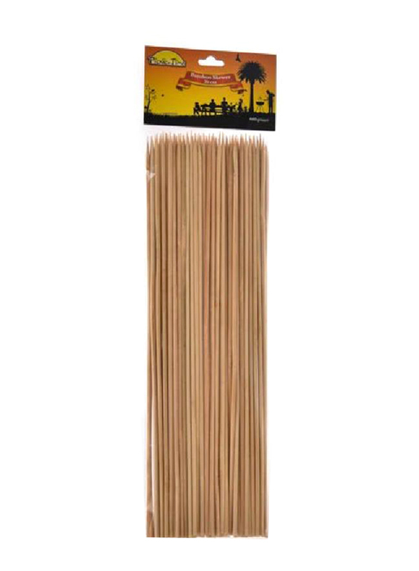 

Generic 100-Piece 30cm BBQ Bamboo Sticks, 5015, Brown