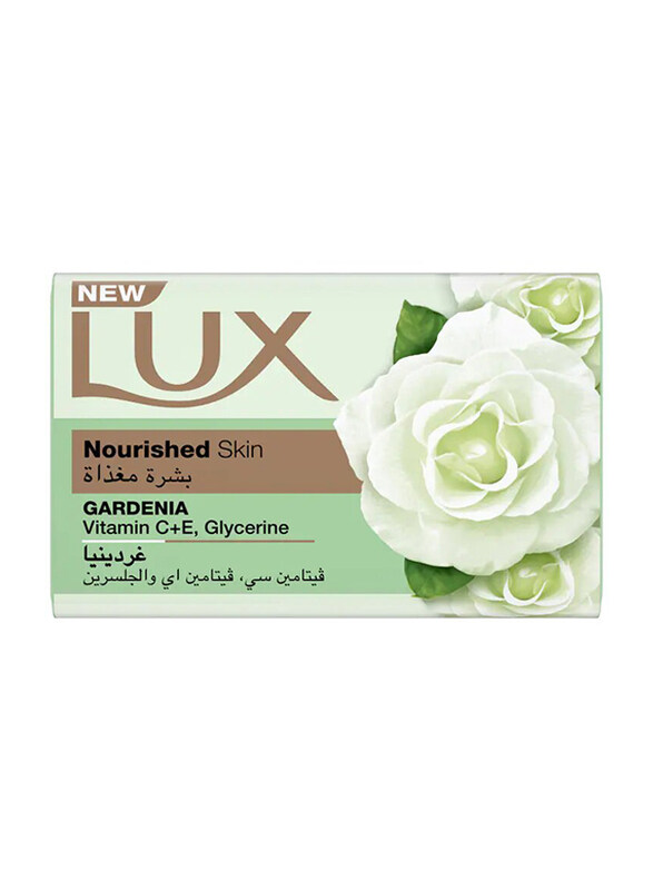 

Lux Nourished Skin Gardenia with Vitamin C, E & Glycerine Soap Bar, Multicolour, 120gm