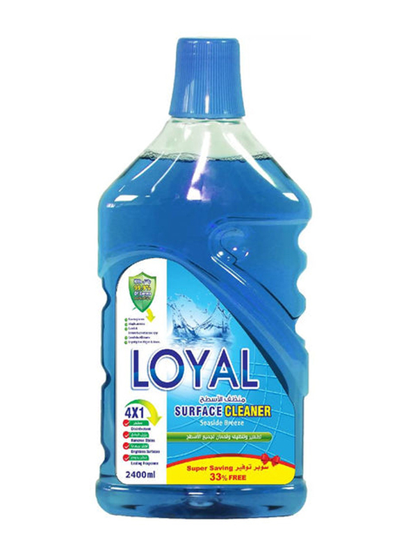 Loyal 4-in-1 Seaside Breeze Scent Liquid Surface Cleaner, 2.4L