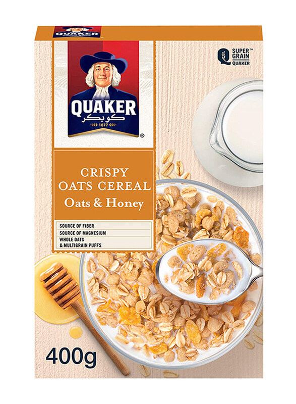 

Quaker Crispy Oats & Honey Cereal, 400g