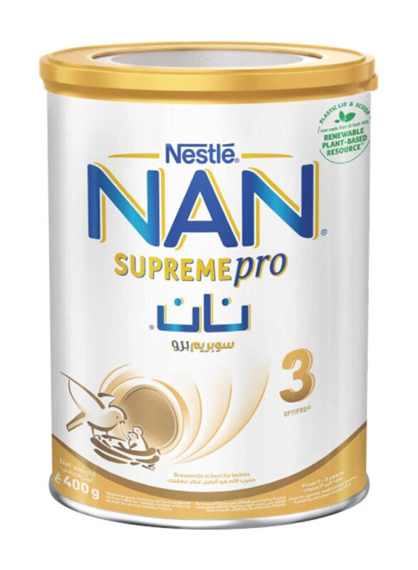 

Nestle Nan Pro3 Supreme Hypoallergenic Growing-Up Milk, 400g