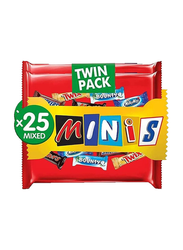 

Best Of Minis Assorted Bars Pack, 2 x 500g