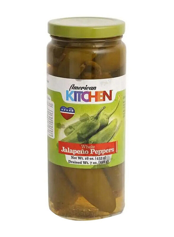 

American Kitchen Jalapeno Peppers Whole, 16oz