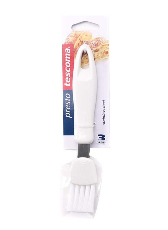 

Tescoma Presto Cooking Brush with Nylon Bristles and Plastic Handle, White