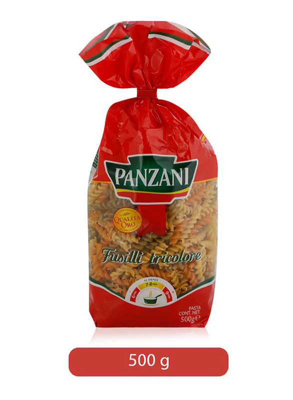 Panzani Fusilli Tricolor Pasta, 500g