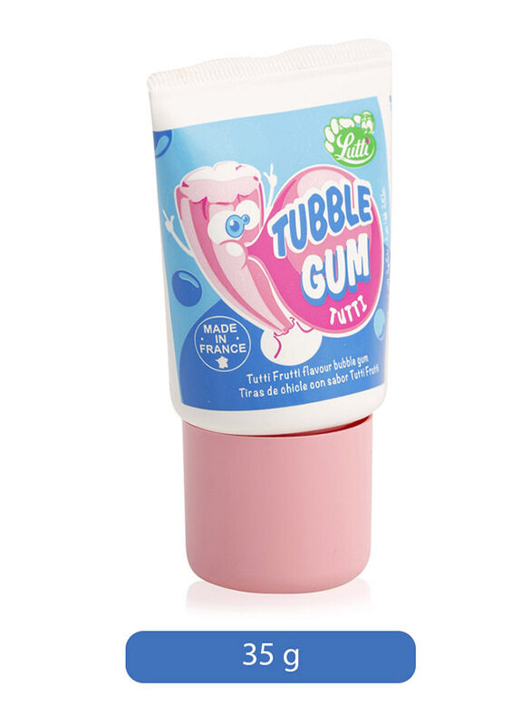 

Lutti Tubble Tutti Frutti Flavor Gum, 35g