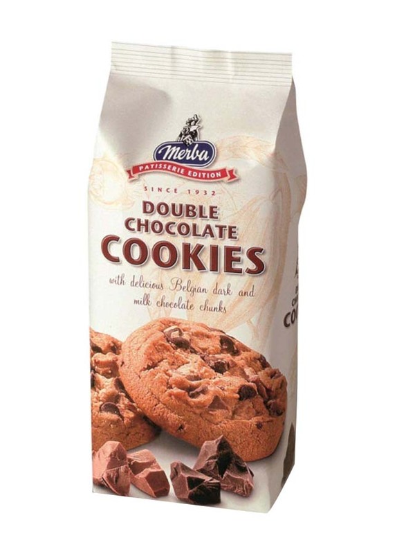 Merba Double Chocolate Cookies, 200g