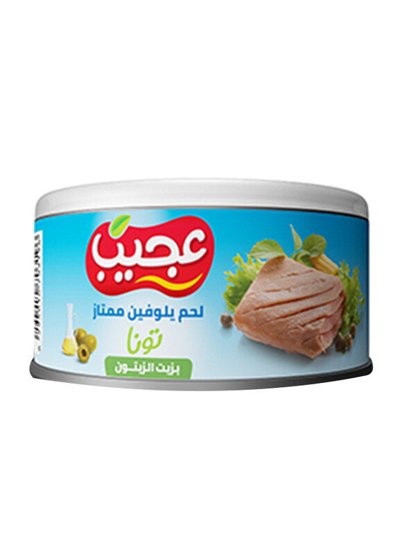 

Ajeeb Yellowfin Tuna Meat in Olive Oil, 170g