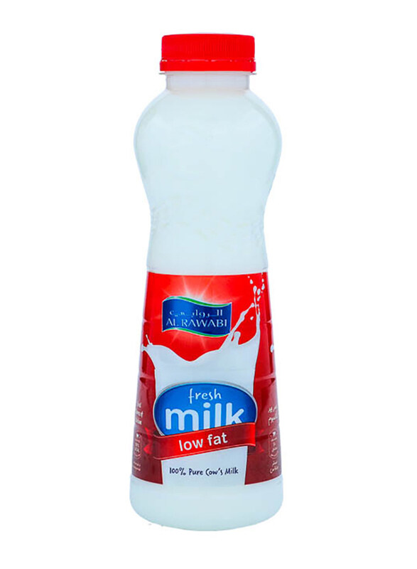 

Al Rawabi Low Fat Fresh Milk, 500ml