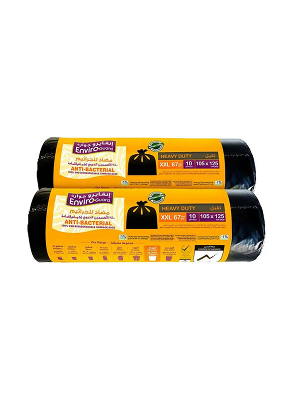 

Enviro Care Anti Bacterial Black Rolls, 2 Pieces