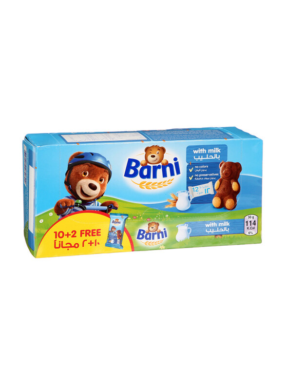 

Barni Cake with Milk, 12 Pieces x 30g