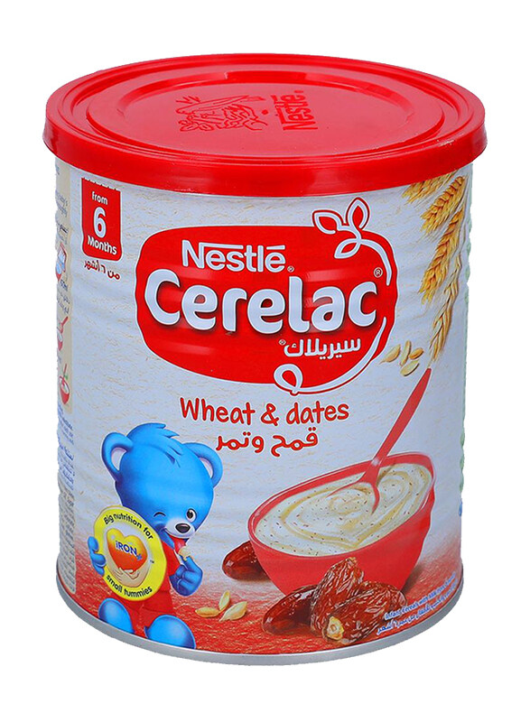 

Nestle Cerelac Wheat & Dates Pieces Infant Cereal, 400g