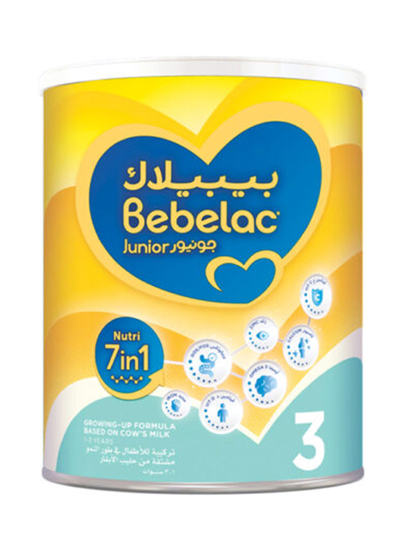 Bebelac 7-In-1 Junior Stage 3 Growing Up Formula Milk, 400g